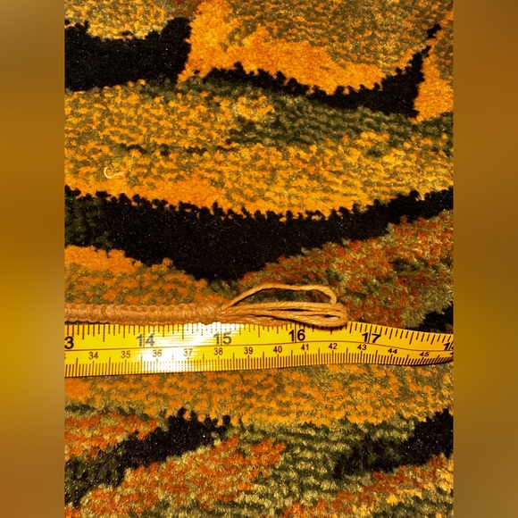 Beautiful handmade hemp necklace with turquoise and amber stones - Picture 2 of 8